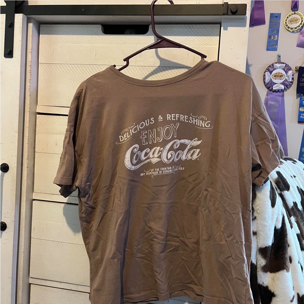 Coca-Cola Medium Brown T-Shirt